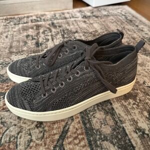 Sofft Somer Knit Shoe Size 9 Womens Gray Tie Casual Shoe Lightweight Comfort